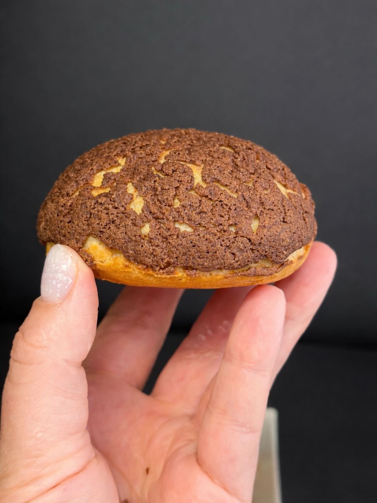 тістечко Шу · білий шоколад